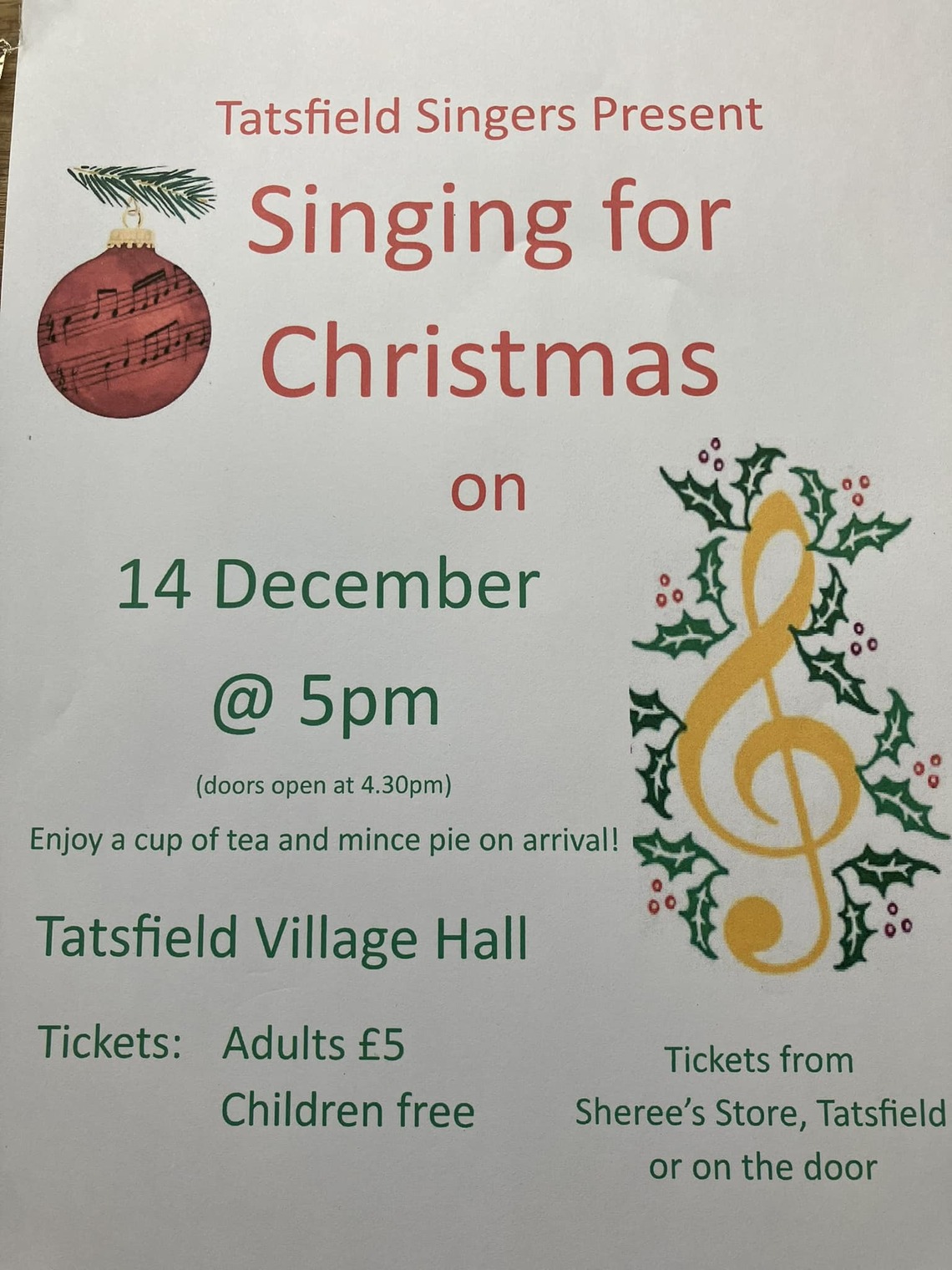 a - Tatsfield singers - 14 dec