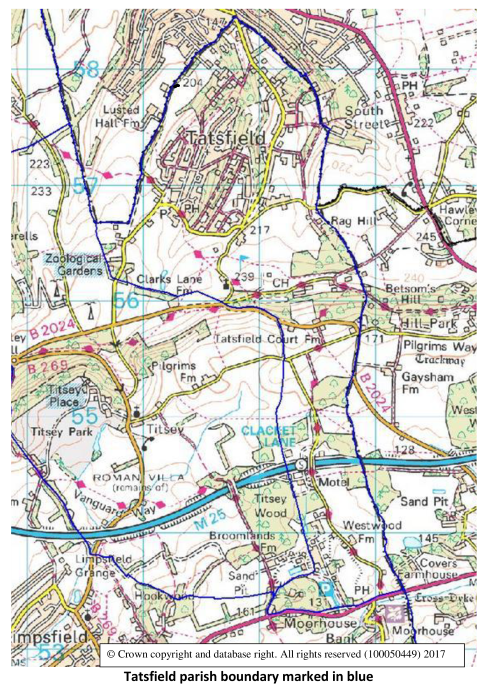 Tatsfield Parish Boundary